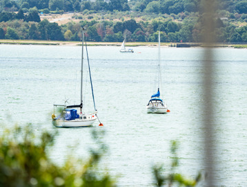 Boats on the sea