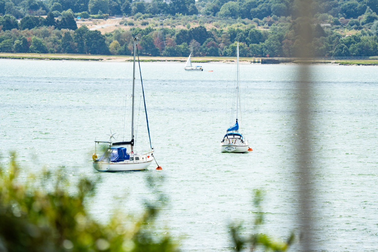 Boats on the sea