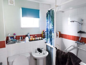 Campbell Court Apartment Bathroom