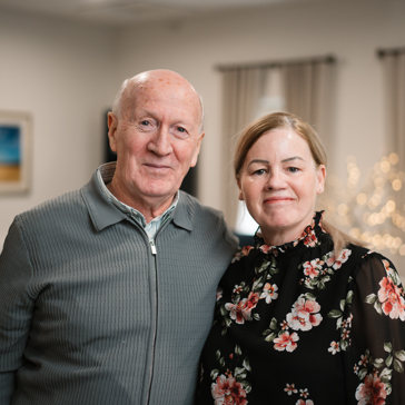 RL Sydney Jones Court Resident Ken Smith And Yvonne Yardley