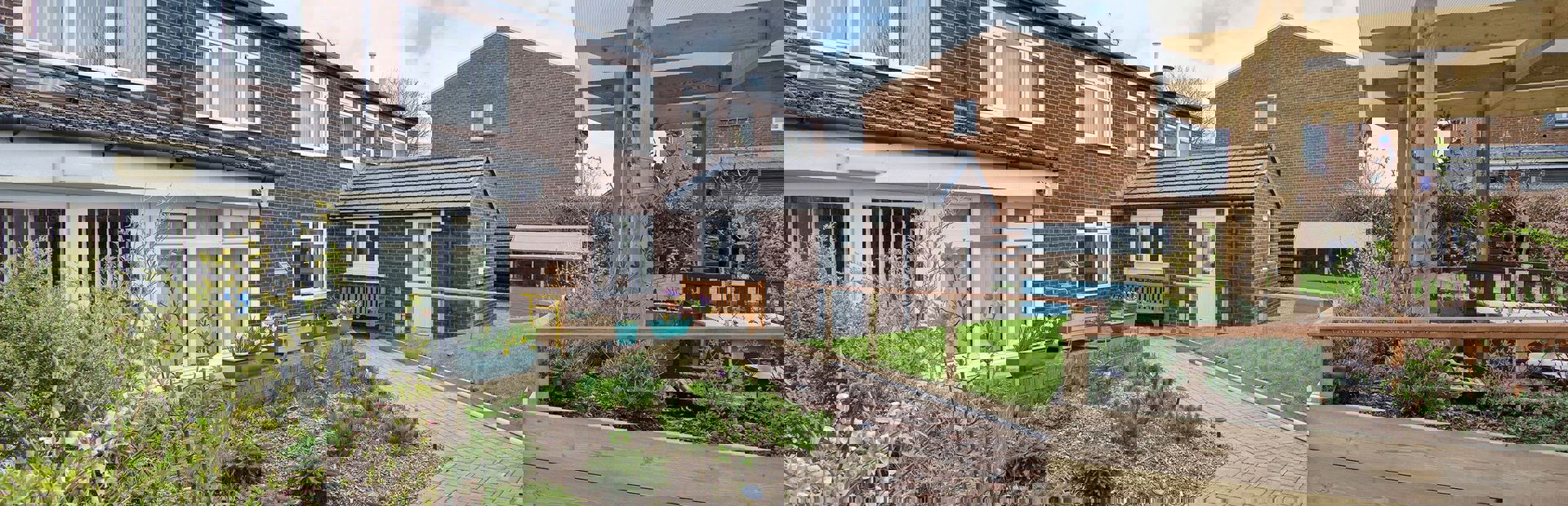 Veranda and seating area outside Lonsdale Court