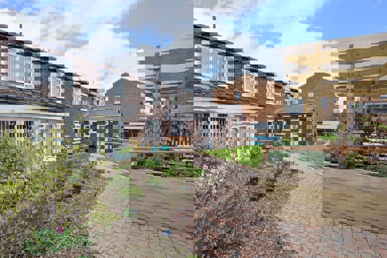 Veranda and seating area outside Lonsdale Court