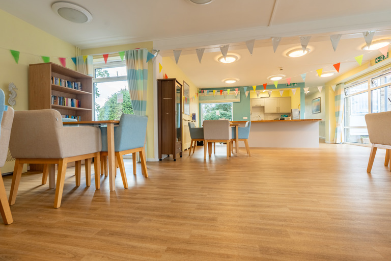 A large communal living space
