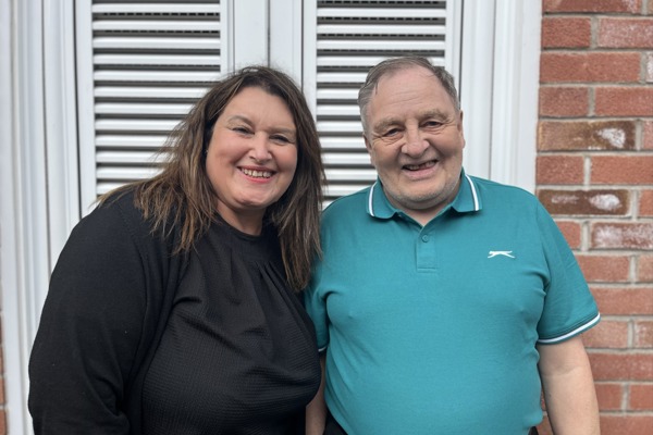 Local Manager Catherine With Resident Howard