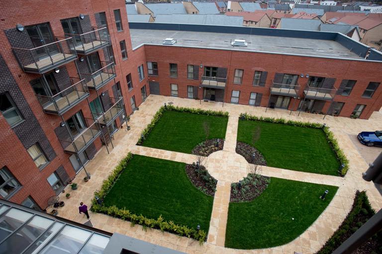 Foxfields View Of Courtyard