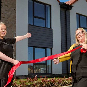 Opening Of Filey Fields Court