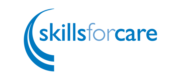 The logo for Skills for Care