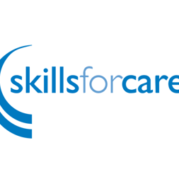 The logo for Skills for Care
