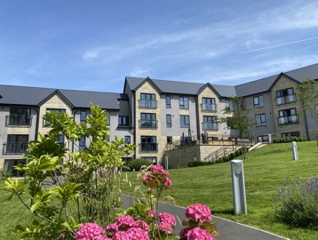 Exterior of Castlestead view and a garden 