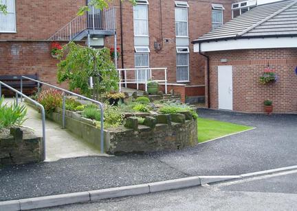 Front entrance of Devonshire Court