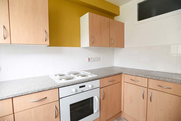 Robert Wheatman Court Apartment Kitchen