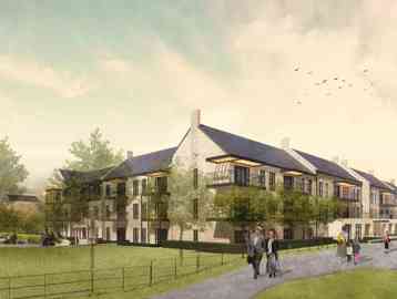 CGI of St Wilfrid's Gardens