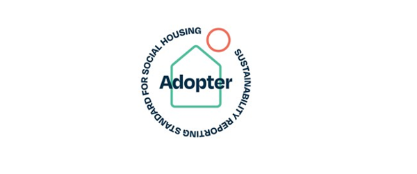 Logo for Sustainability Reporting Standard for Social Housing 