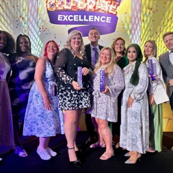 Team with award 