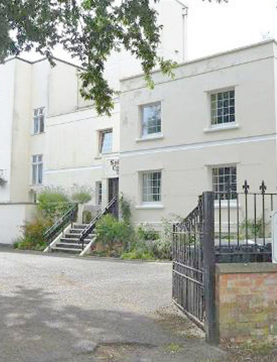 Gated entrance to the communal carpark at the front of the scheme 