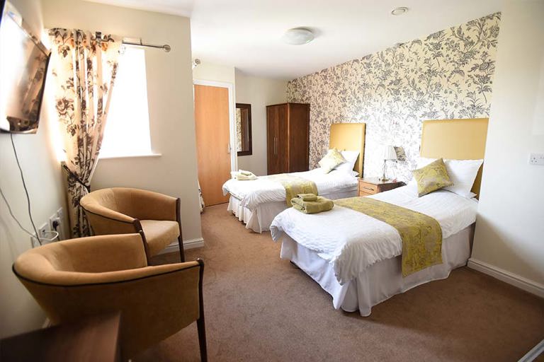 East Croft Court Apartment Twin Bedroom