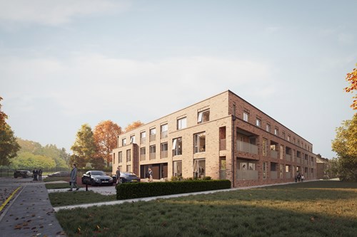 Pictured: An exterior computer-generated image (CGI) of Tanners Court
