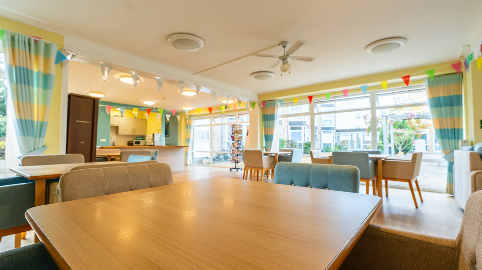 A large communal living space
