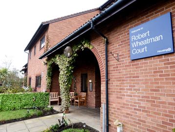 Robert Wheatman Court Entrance