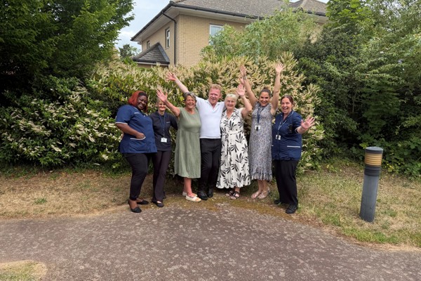 Holm Court Extra Care CQC Celebration