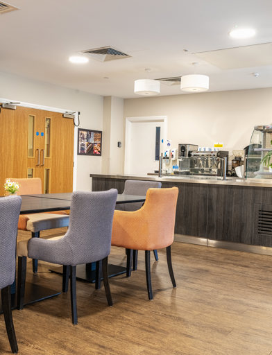 The restaurant bistro at Monaveen 
