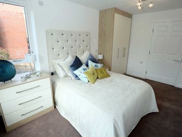 Edward Jenner Court Apartment Double Bedroom