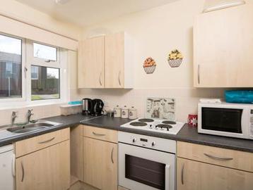 Small kitchen in a resident's apartment