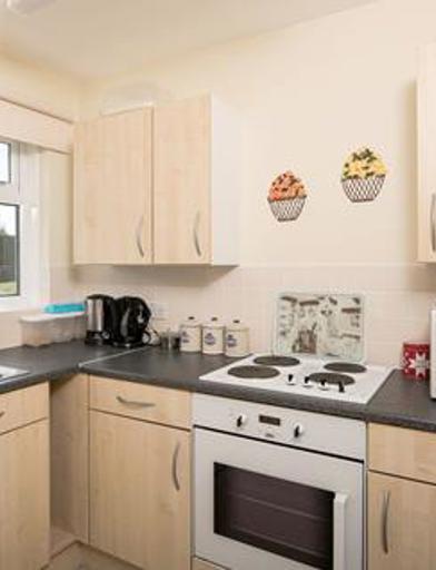 Small kitchen in a resident's apartment 
