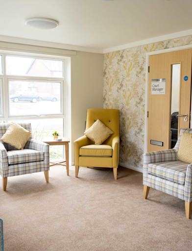 Heathcote Court Communal Seating 