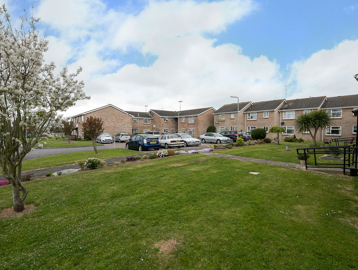 Communal parking area to the front of the scheme