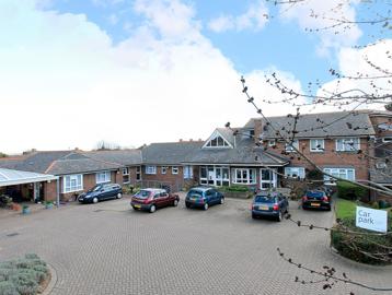 External photo of the car park at Absalom Court