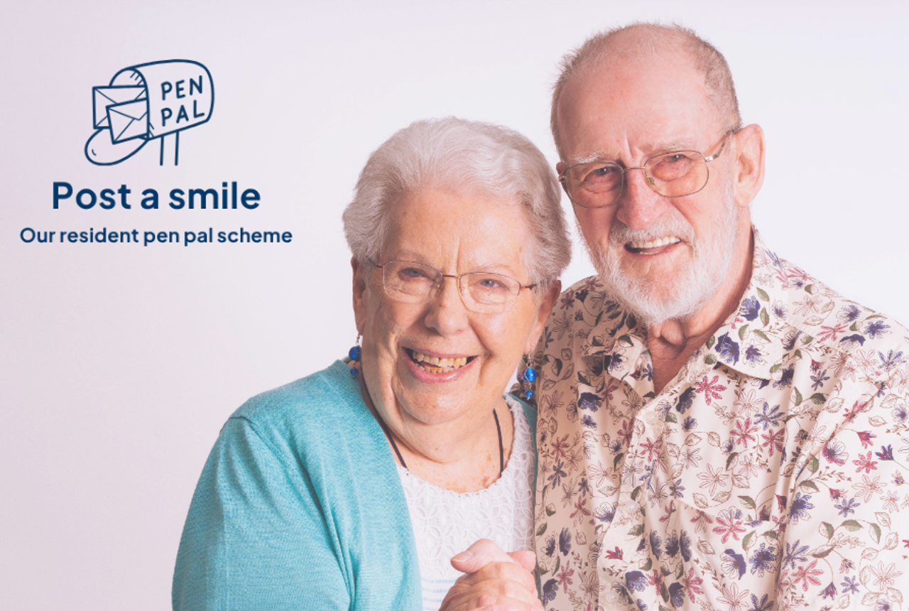Post A Smile Website Banner
