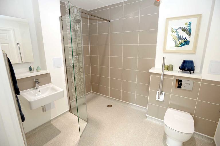 Edward Jenner Court Apartment Bathroom