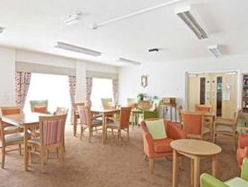 Photo of Devonshire Court's communal lounge