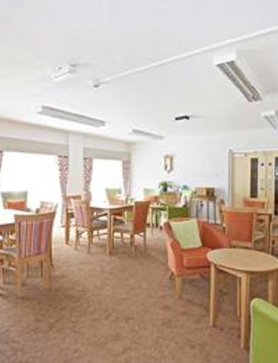 Photo of Devonshire Court's communal lounge 