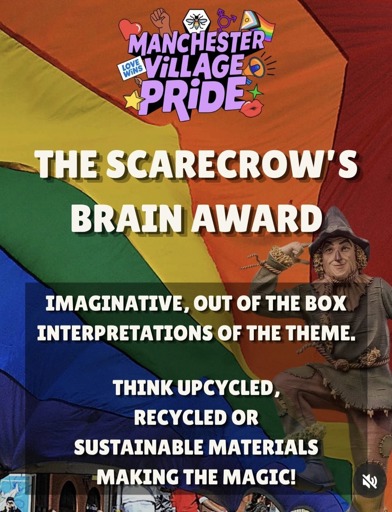 The Scarecrow's Brain Award at Manchester Pride - Housing 21 Wins 