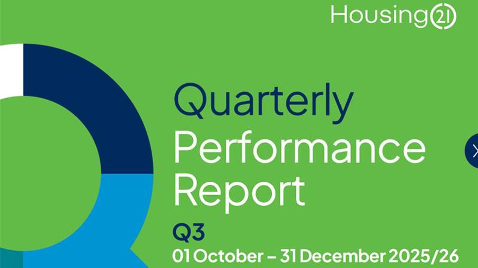 Front cover of Q3 Performance Report 2025/26