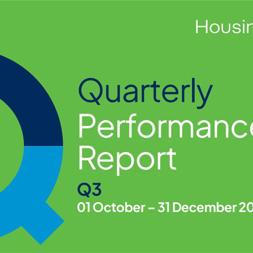 Front cover of Q3 Performance Report 2025/26