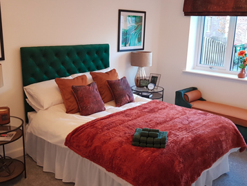Image of Sandstone Court show home bedroom