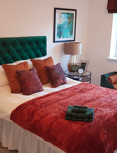 Image of Sandstone Court show home bedroom