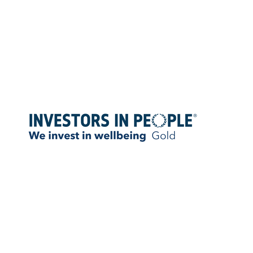 logo for investors in people wellbeing gold