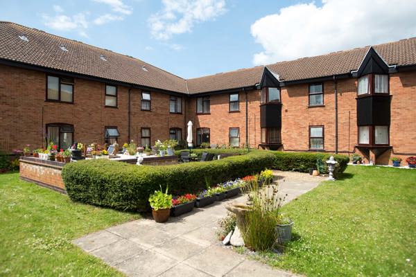 John Anderson Court Courtyard