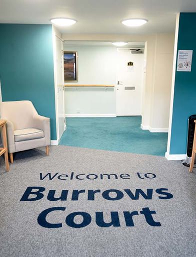 Burrows Court Entrance 