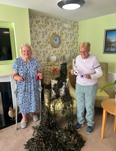 Avon Court Poppy Display 