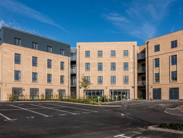 Glen Mill House is a four-storey Retirement Living property with car park