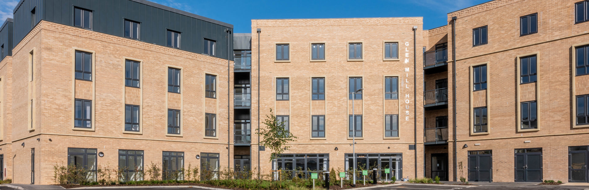 Glen Mill House is a four-storey Retirement Living property with car park