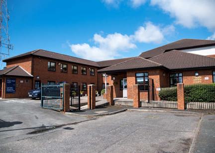 Roger Arden Court Entrance