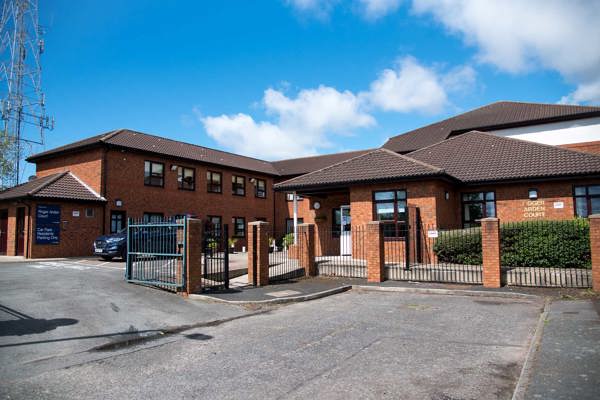 Roger Arden Court Entrance