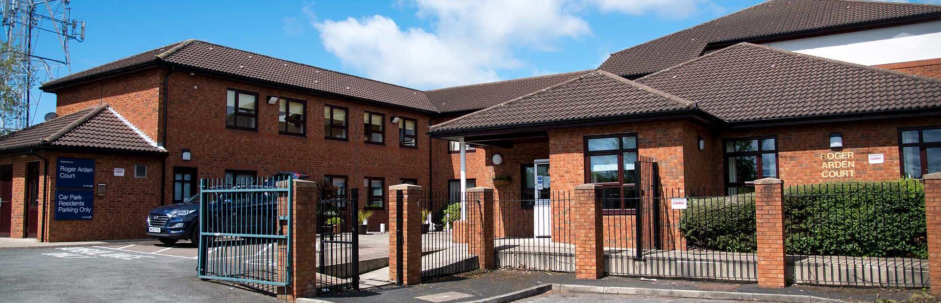 Roger Arden Court Entrance
