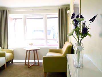 William Roberts Court Flat Living Room